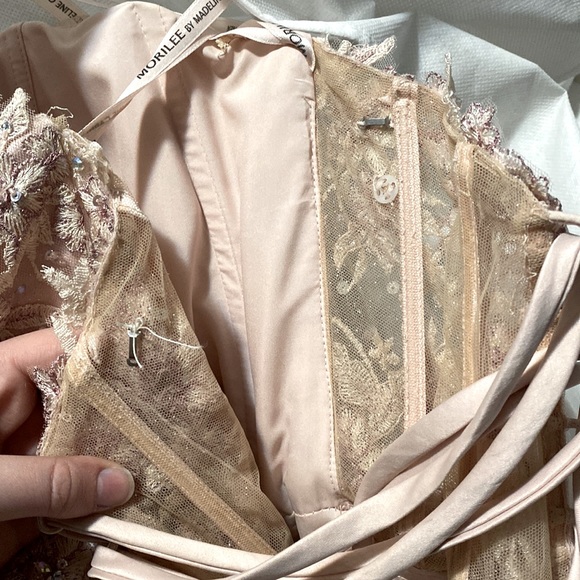 Mori lee rose gold grad dress - Picture 8 of 8